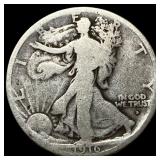 1916-D Silver Walking Liberty Half Dollar  NICELY