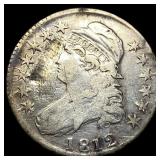 1812 Capped Bust Half Dollar LIGHTLY  CIRCULATED