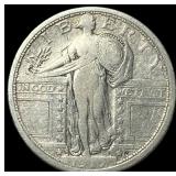 1917-S Type 1 Silver Standing Liberty Quarter  NE