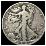 1921 Walking Liberty Half Dollar NEARLY  UNCIRCUL