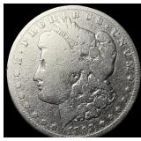 1893-CC Silver Morgan Dollar LIGHTLY  CIRCULATED