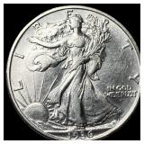 1936-D Silver Walking Liberty Half Dollar  CHOICE