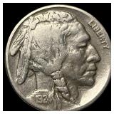 1924-S Buffalo Nickel NEARLY UNCIRCULATED