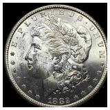 1882-CC Silver Morgan Dollar CHOICE BU