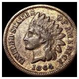1864 Bronze Indian Head Cent CLOSELY  UNCIRCULATE