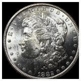 1882-CC Silver Morgan Dollar CHOICE BU