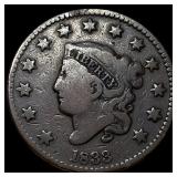 1833 Coronet Head Large Cent LIGHTLY  CIRCULATED