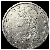 1835 Silver Capped Bust Quarter CLOSELY  UNCIRCUL