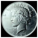 1927 Peace Silver Dollar GEM BU