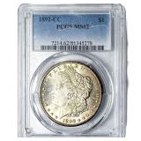 1892-CC Morgan Silver Dollar PCGS MS62