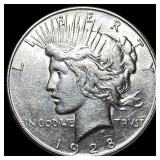 1928-S Peace Silver Dollar UNCIRCULATED