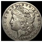 1879-CC Silver Morgan Dollar ABOUT  UNCIRCULATED