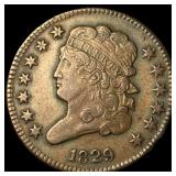 1829 Classic Head Half Cent CLOSELY  UNCIRCULATED