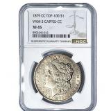 1879-CC Morgan Silver Dollar NGC XF45