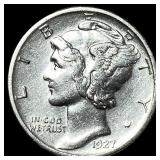1927-D Silver Mercury Dime CLOSELY  UNCIRCULATED