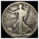 1916 Walking Liberty Half Dollar LIGHTLY  CIRCULA