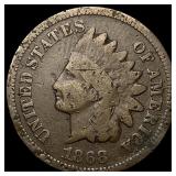1868 Indian Head Cent LIGHTLY CIRCULATED