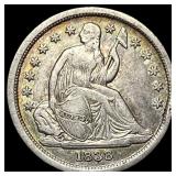 1838 Silver Seated Liberty Dime NEARLY  UNCIRCULA