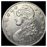 1834 Capped Bust Half Dollar CHOICE AU