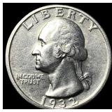 1932-D Silver Washington Quarter UNCIRCULATED