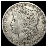 1891-O Silver Morgan Dollar LIGHTLY  CIRCULATED