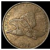 1858 Flying Eagle Cent NEARLY UNCIRCULATED