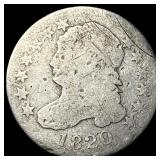 1820 Silver Capped Bust Dime NICELY  CIRCULATED