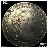 1802 Draped Bust Dollar NEARLY UNCIRCULATED