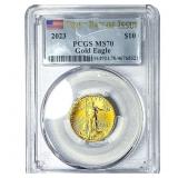 2023 $10 Gold American Eagle PCGS MS70