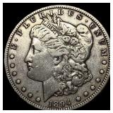 1894-O Silver Morgan Dollar NEARLY  UNCIRCULATED
