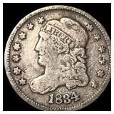 1834 Capped Bust Half Dime LIGHTLY CIRCULATED