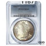 1880-S Morgan Silver Dollar PCGS MS65