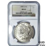 1888-O Morgan Silver Dollar NGC MS63
