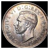 1939 Canada Silver 50 Cents CLOSELY UNCIRCULATED