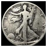 1919-S Silver Walking Liberty Half Dollar LIGHTLY