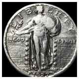 1927 Standing Liberty Quarter NEARLY UNCIRCULATED