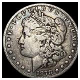 1878 Silver Morgan Dollar NEARLY UNCIRCULATED