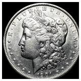 1901 MORGAN SILVER DOLLAR CHOICE AU