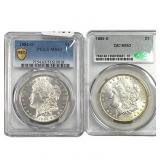 [2] 1884-1885 Morgan Silver Dollar MS63/MS62