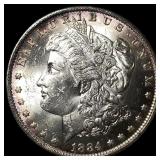 1884-O Silver Morgan Dollar GEM BU