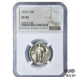 1919 Standing Liberty Quarter NGC VF35