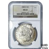 1888-O Morgan Silver Dollar NGC MS63