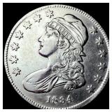1834 Silver Capped Bust Half Dollar  UNCIRCULATED