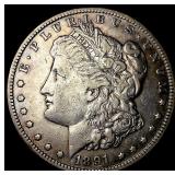 1891-CC Silver Morgan Dollar CLOSELY  UNCIRCULATE