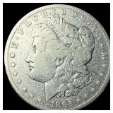 1893-CC Silver Morgan Dollar LIGHTLY  CIRCULATED