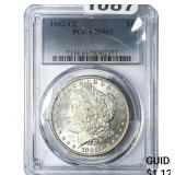 1882-CC Morgan Silver Dollar PCGS MS63