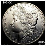 1892-CC Morgan Silver Dollar UNCIRCULATED