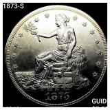 1873-S Silver Trade Dollar CHOICE BU