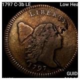 1797 C-3b LE Low Head Liberty Cap Half Cent CLOSEL