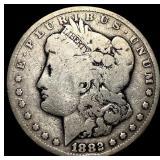 1882-CC Silver Morgan Dollar LIGHTLY  CIRCULATED